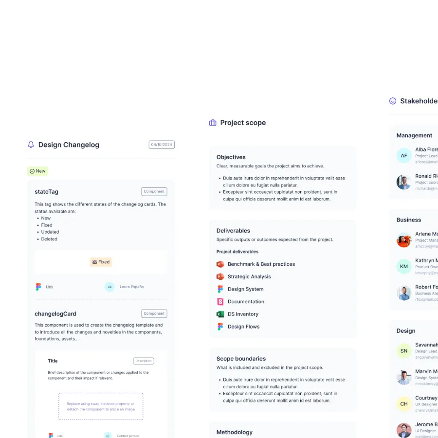 Plan the start and follow-up of the project — Figma file preview
